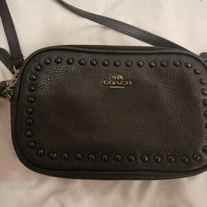 Coach small leather crossbody